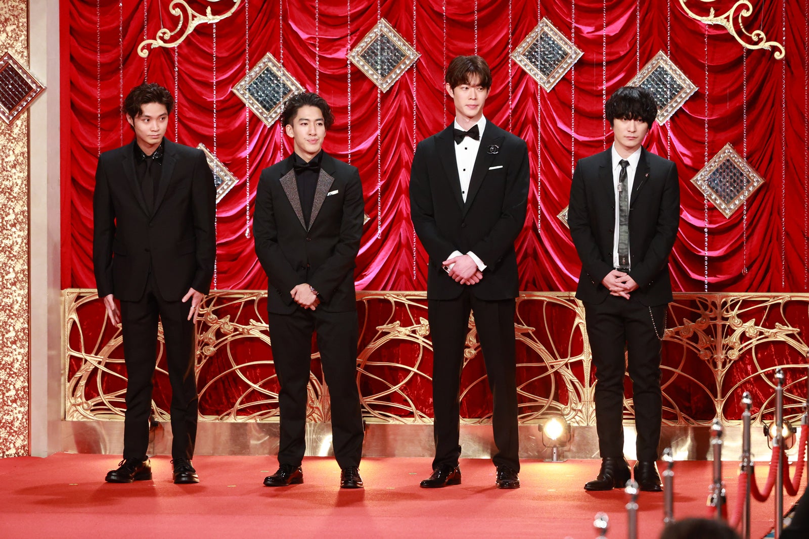 磯村勇斗、尾上右近、宮沢氷魚、Fukase（C）東京写真記者協会