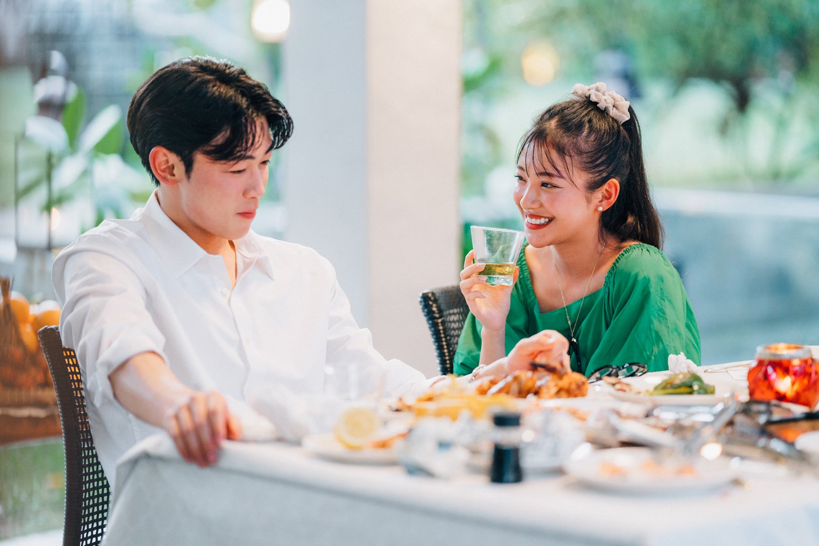 水野友貴、谷岡美沙紀「LOVE CATCHER Japan」第7話（C）CJ ENM CO., LTD. All Rights Reserved（C）AbemaTV,Inc.