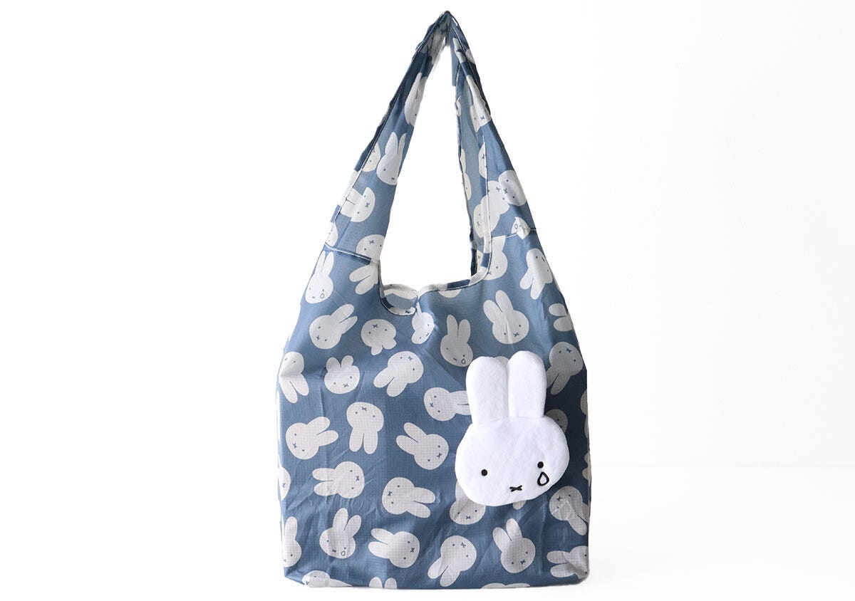 宝島社雑誌付録のInRed3月号のミッフィー“ふわふわ”フェイス形エコバッグ1