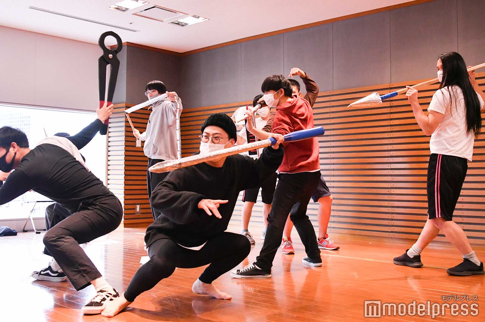 「KOUGU維新」ミュージカル稽古密着の様子（C）モデルプレス