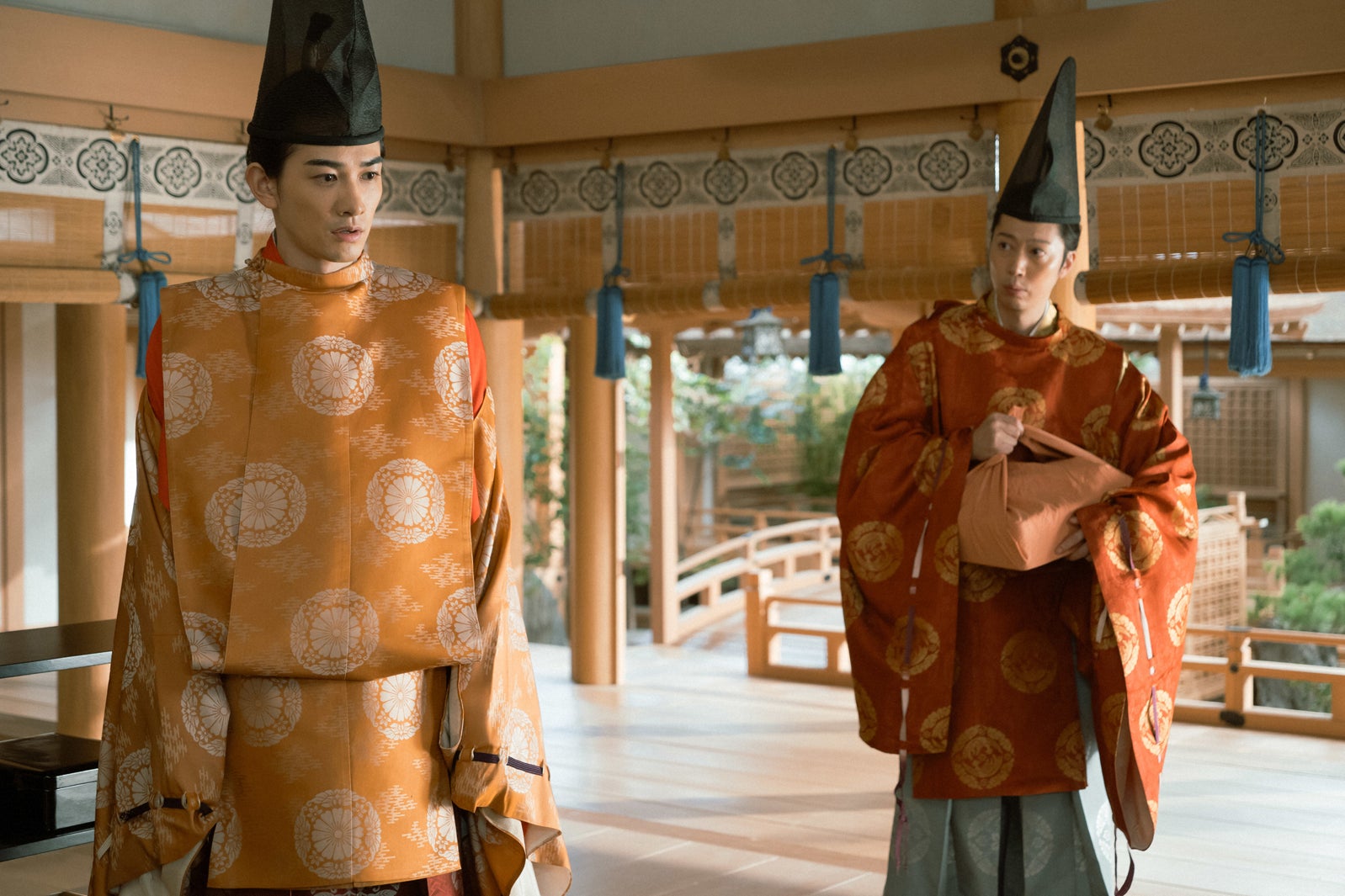 町田啓太、金田哲「光る君へ」第12話より（C）NHK