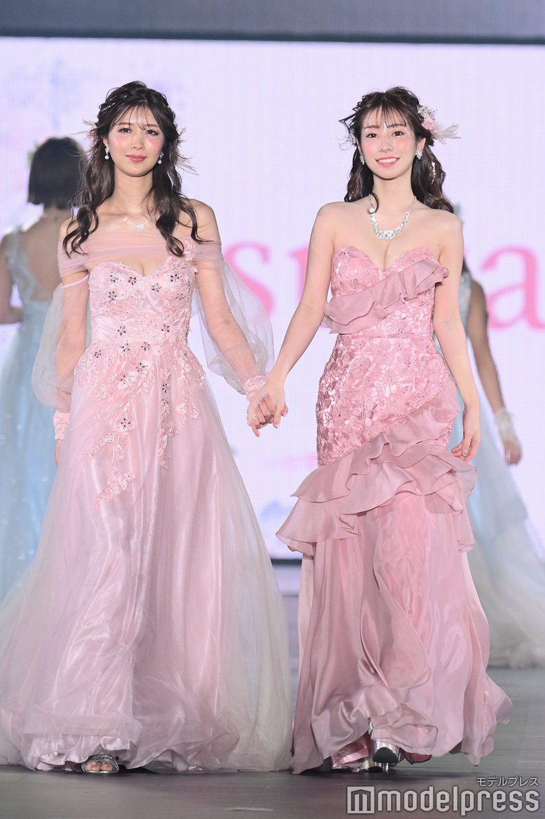 さんご、なつき「関コレ 2023 S／S」より（C）モデルプレス