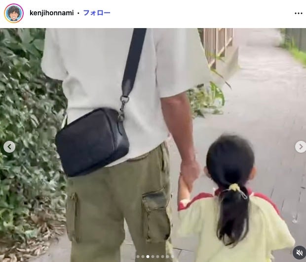 本並健治Instagramより