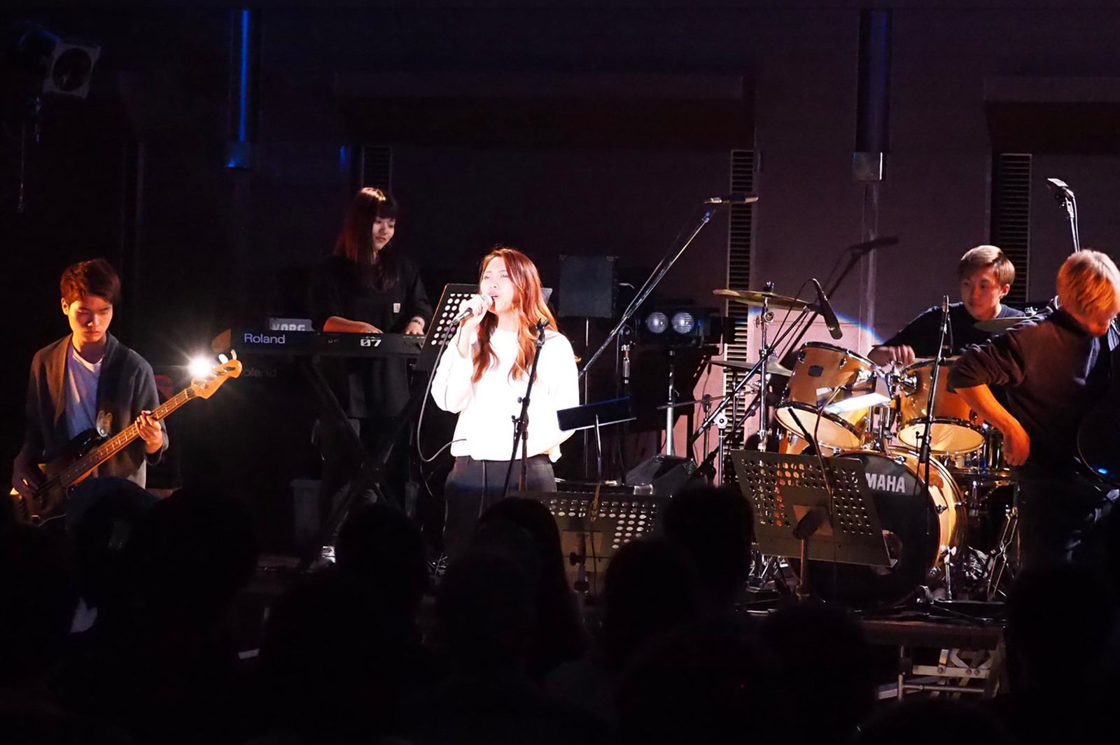 オープニングアクトを務めた「大阪狭山市若手バンド」 （提供画像）