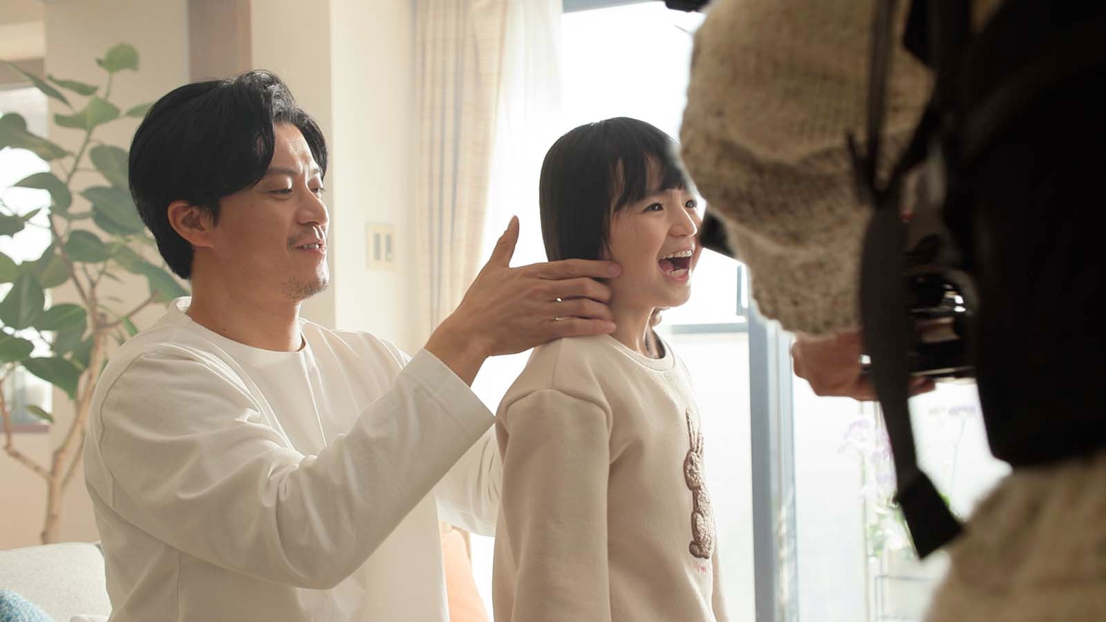 小栗旬 CMメイキング・インタビューより（提供写真)