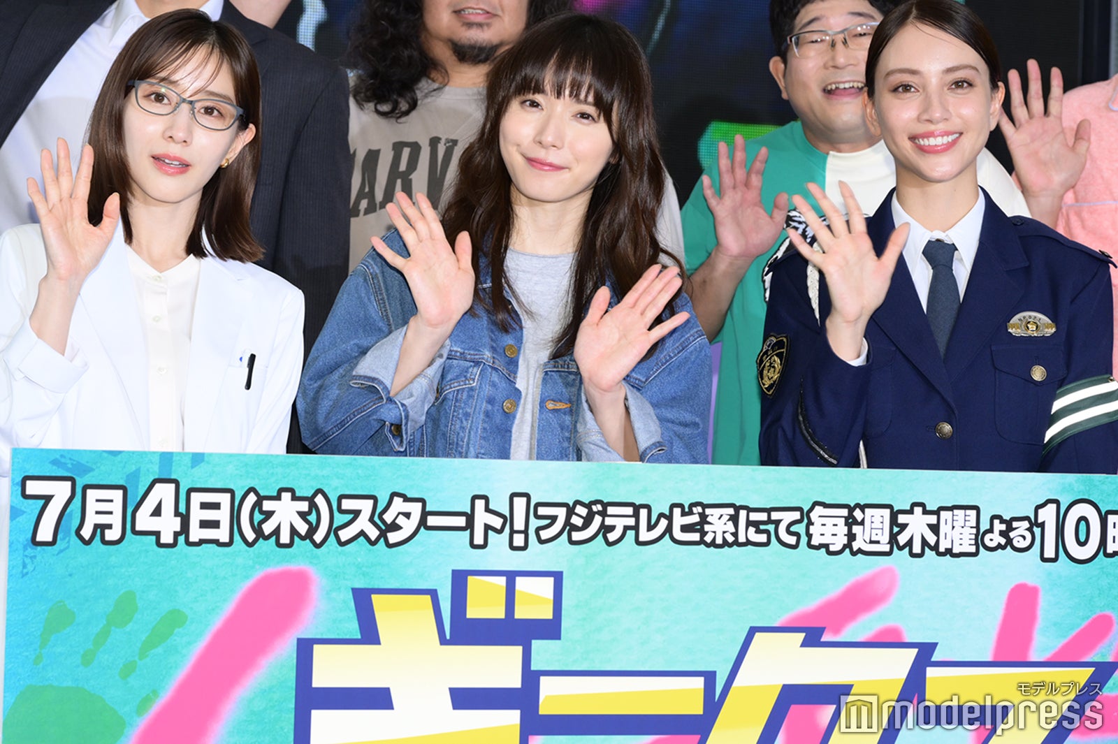 滝沢カレン、田中みな実、松岡茉優（C）モデルプレス