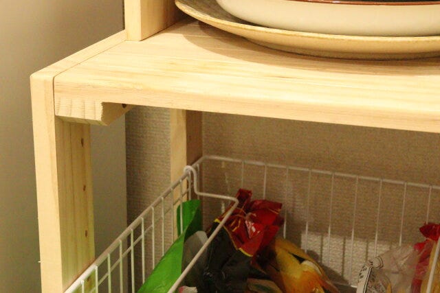 ラック セリアカラーボックス用目隠しパーツラック