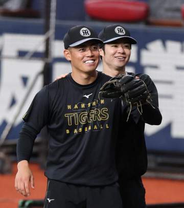 阪神 ドラ2谷端が初の出場選手登録 2軍では打率・208 岡城も登録