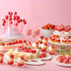 ストロベリースイーツブッフェ/画像提供:プリンスホテル
