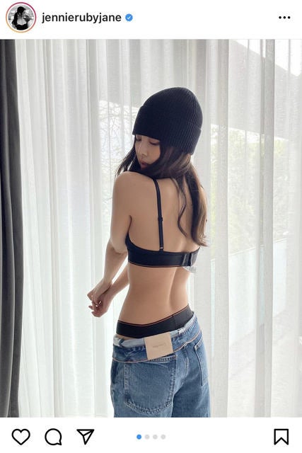 Blackpinkジェニー 美しいくびれショットに絶賛 興奮の声 モデルプレス