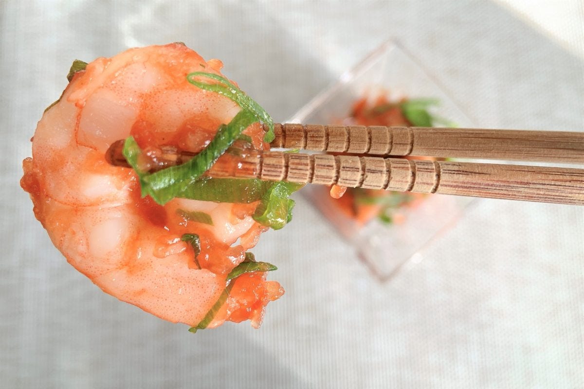 レンチンえびチリ