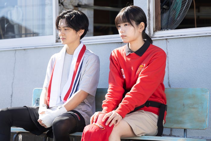 齋藤潤、當真あみ「ちはやふる−めぐり−」第2話(C)日本テレビ