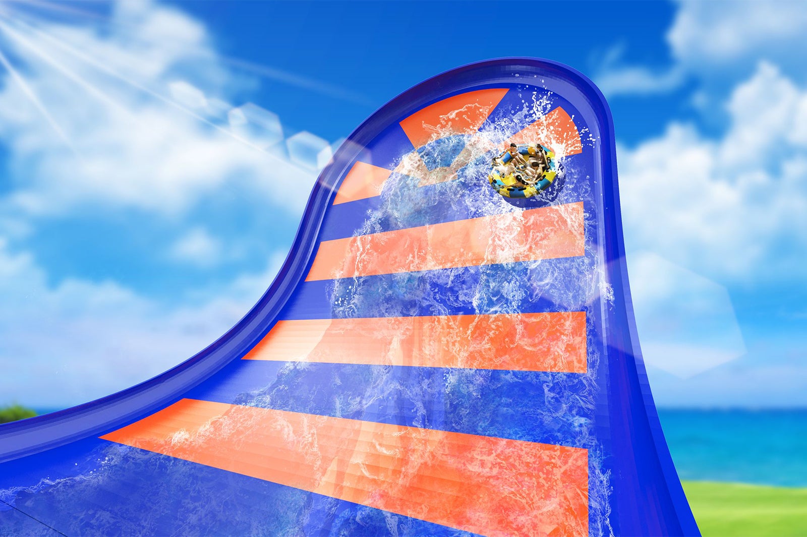 ザ・モンスターウイング／画像提供：芝政観光開発