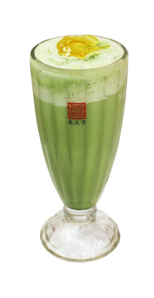 柚子抹茶スムージー／画像提供：株式会社オアシスティーラウンジ