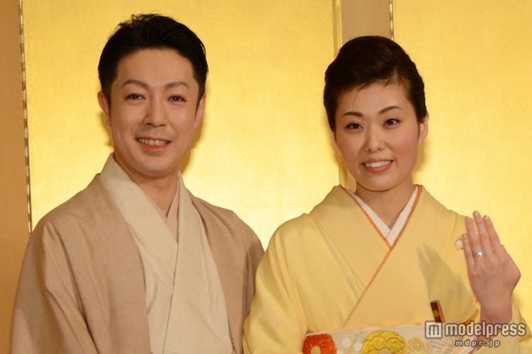 画像1 10 尾上菊之助 2ショット結婚会見 電撃婚を語る この人しかいない モデルプレス