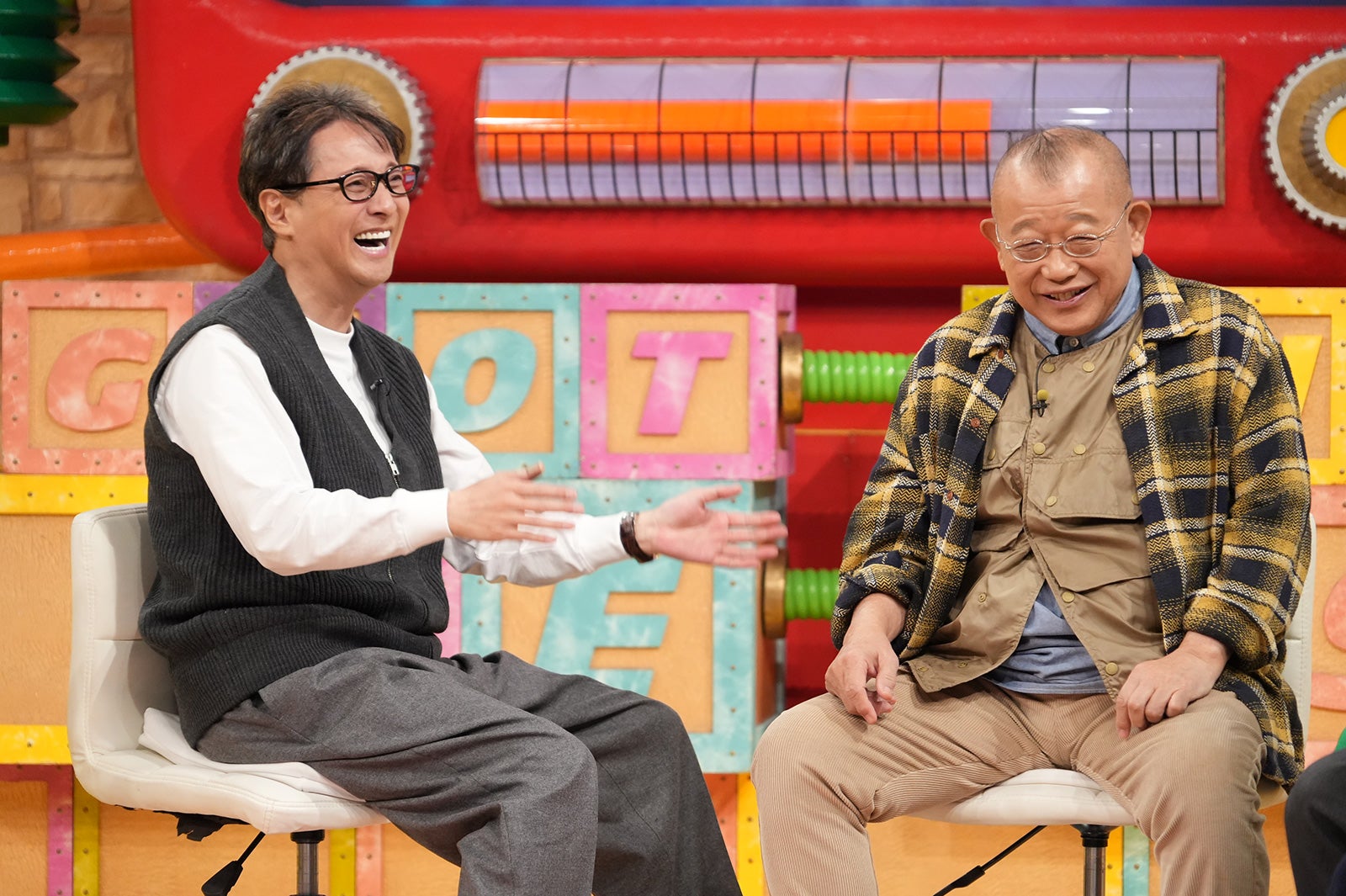 中居正広、笑福亭鶴瓶（C）日本テレビ