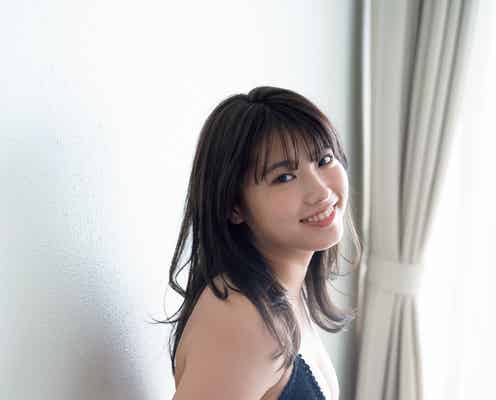 古田愛理、黒ビキニが色っぽい 愛くるしい笑顔で魅了