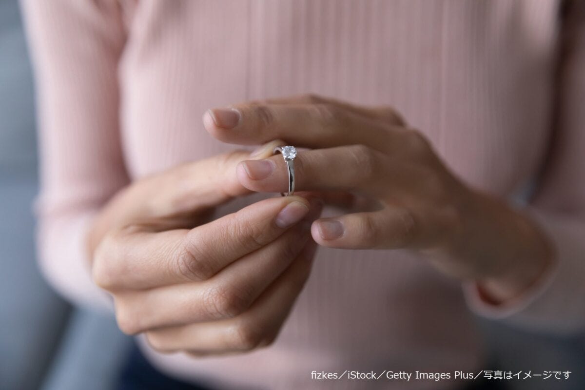 女性　指輪