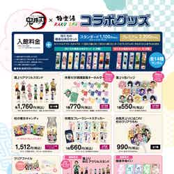 コラボグッズ(C)吾峠呼世晴/集英社・アニプレックス・ufotable