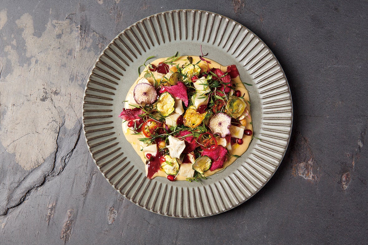 ごどうふとビーンズのベジサラダ¥1,500／画像提供：フォンス