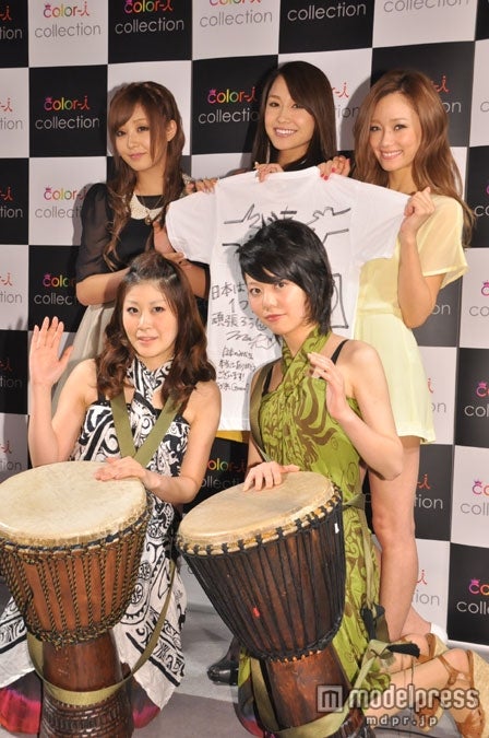 上段：てんちむ、向山志穂、宮城舞下段：鎌田理奈、高橋杏佳（Groove7）