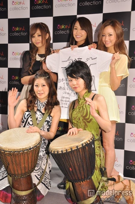 上段:てんちむ、向山志穂、宮城舞下段:鎌田理奈、高橋杏佳(Groove7)