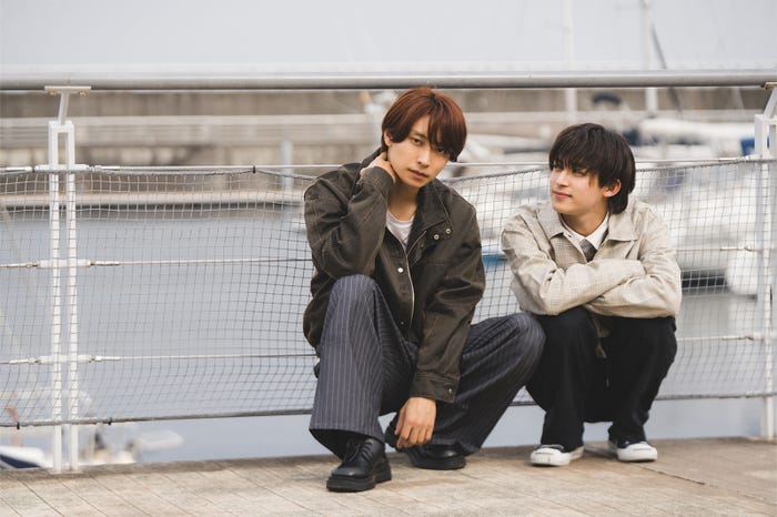 阿部顕嵐、阿久津仁愛(C)撮影:古屋呂敏