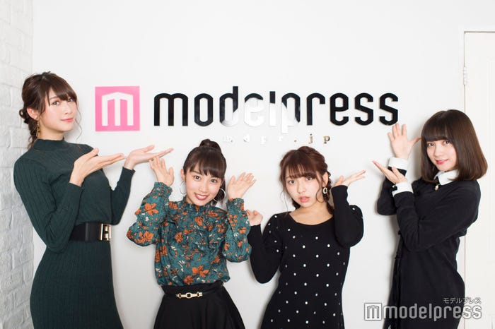 (左から)アンジェラ芽衣、黒木ひかり、十味、桃月なしこ (C)モデルプレス