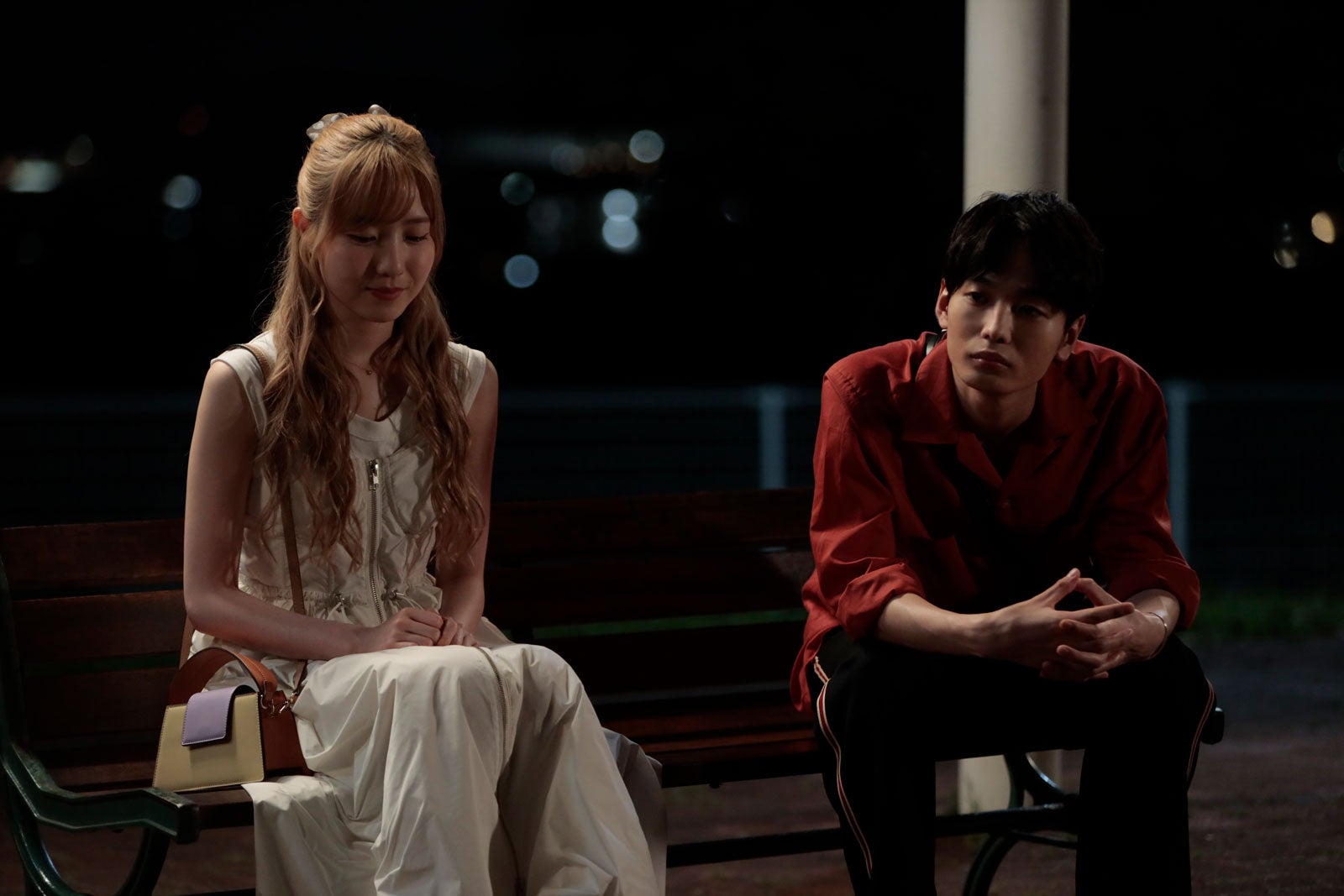 本田仁美、青木柚「最高の教師 1年後、私は生徒に■された」第4話より（C）日本テレビ