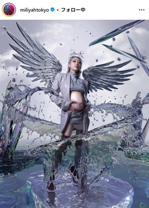 加藤ミリヤInstagramより