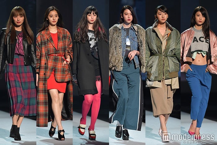 中条あやみ 三吉彩花ら美女モデル集結 クールなランウェイで観客魅了 モデルプレス