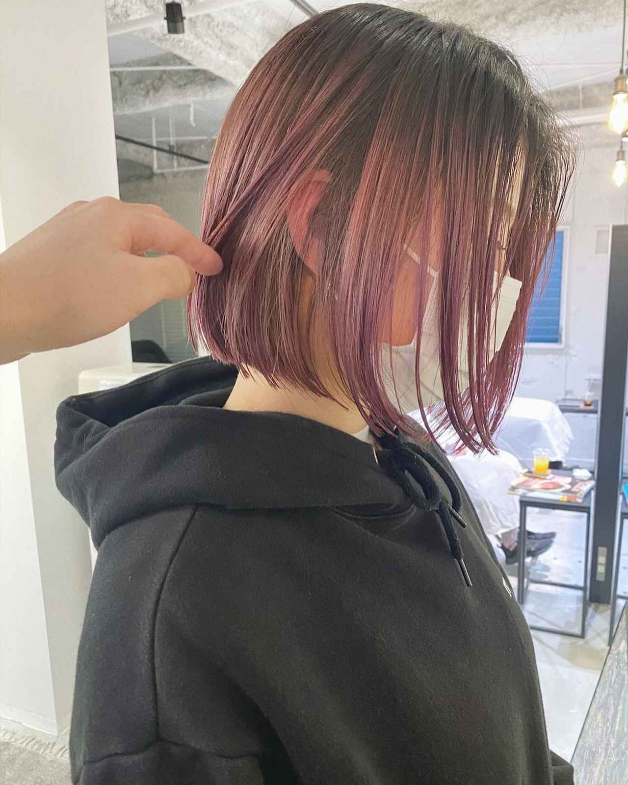 え こんな可愛かった 丸みボブへア で切った瞬間から可愛く モデルプレス