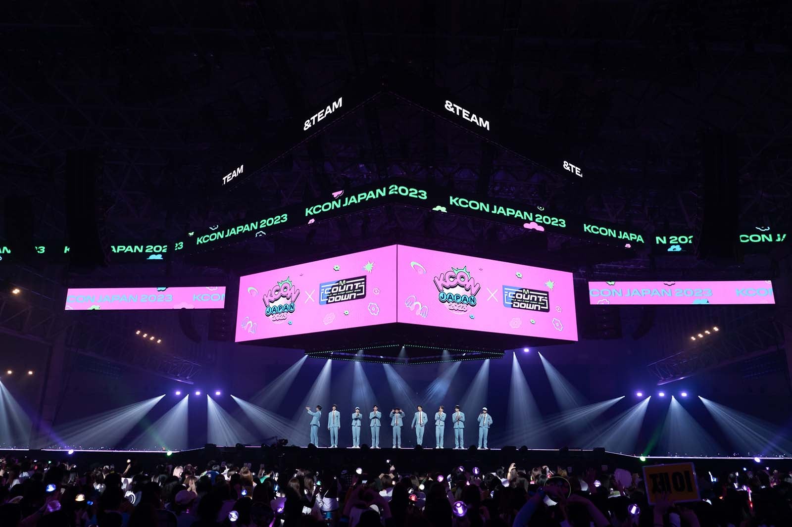 ＆TEAM「KCON JAPAN 2023」（C）CJ ENM Co., Ltd, All Rights Reserved