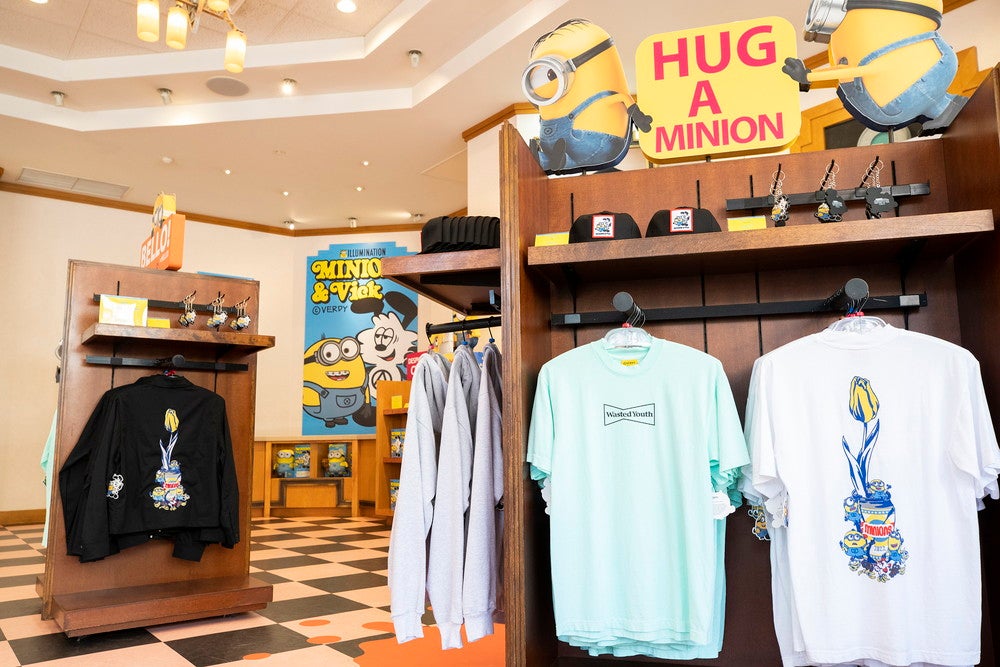 USJ、ミニオンズ×VERDYの限定コレクション「Minions×Vick」記念