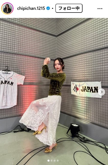 近藤千尋Instagramより