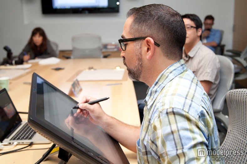 アート・ヘルナンデス氏（ストーリー・ヘッド）によるレクチャー