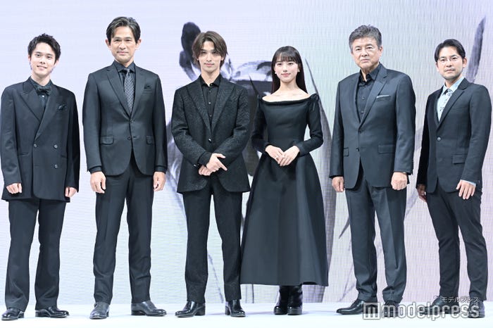 細田佳央太、江口洋介、横浜流星、清原果耶、三浦友和、小泉徳宏監督 (C)モデルプレス