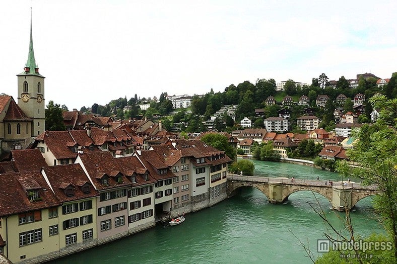 スイスの美しすぎる街並み（C)NTV