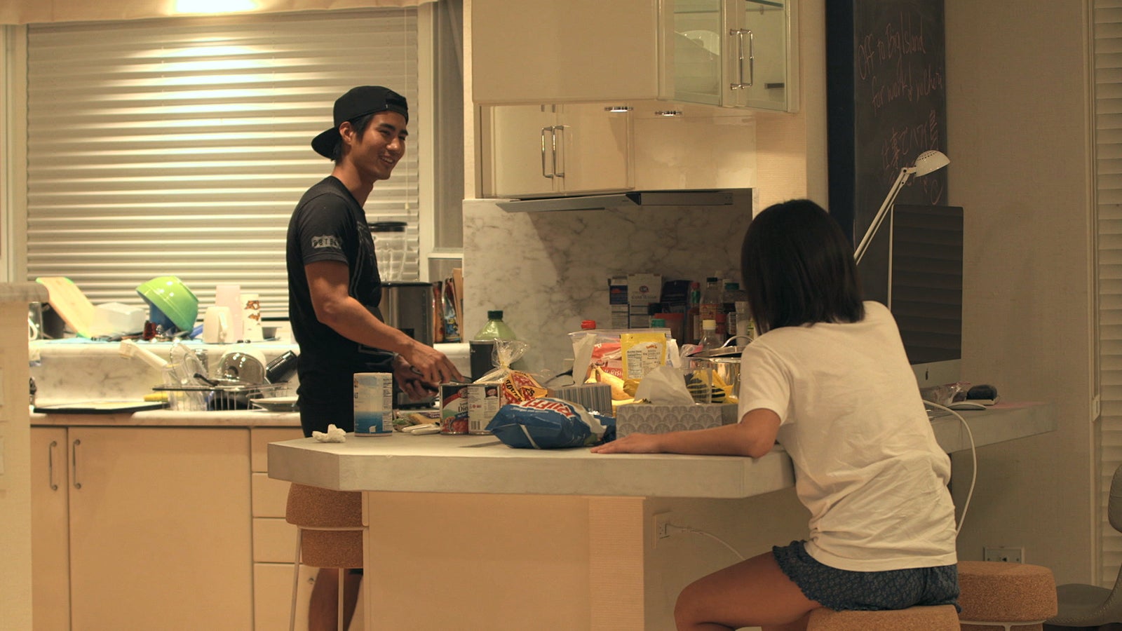 大志、智可子『TERRACE HOUSE ALOHA STATE』28th WEEK（C）フジテレビ／イースト・エンタテインメント