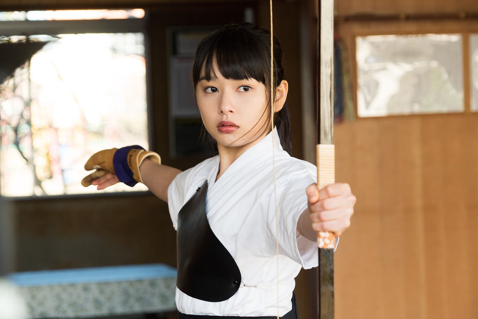 桜井日奈子／「僕の初恋をキミに捧ぐ」第2話より（C）テレビ朝日