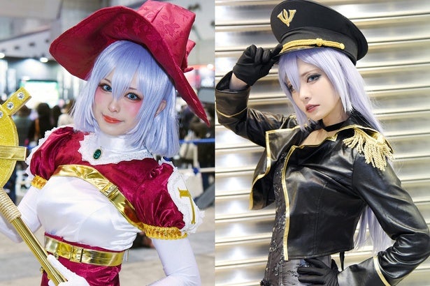 コスプレ”がテーマのアニメヒロインに扮したレイヤーたち「胸元