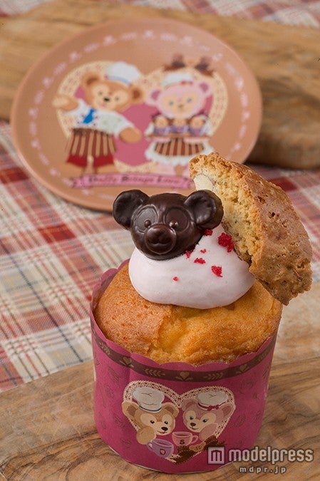 オレンジマフィン、スーベニアプレート付き￥820（C）Disney