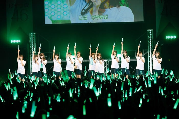 けやき坂46/「Zepp Namba」公演より(画像提供:ソニー・ミュージックレーベルズ)