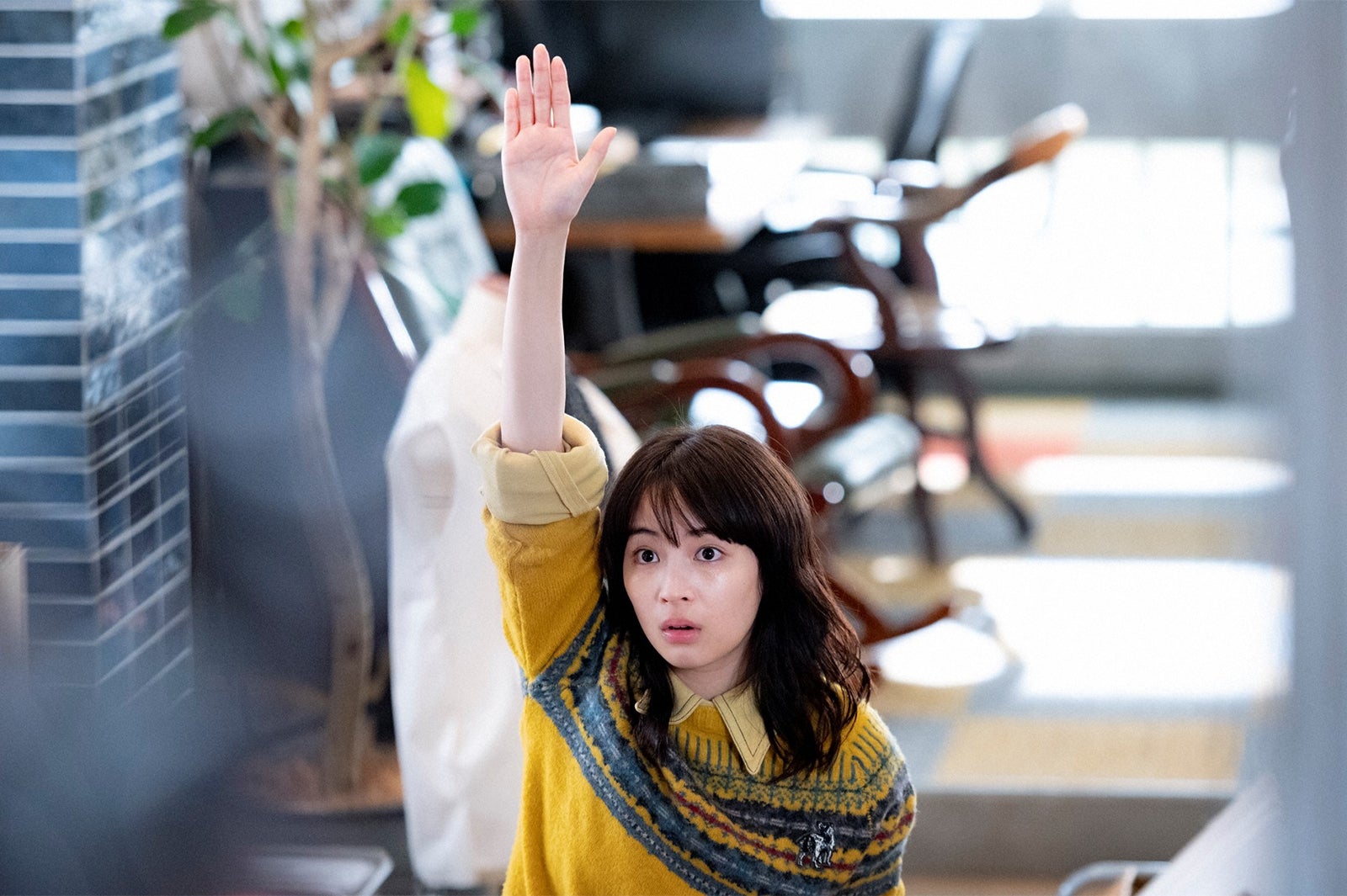 広瀬すず／「夕暮れに、手をつなぐ」第5話より（C）TBS