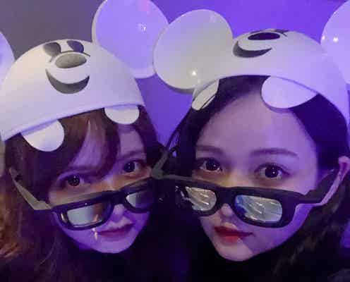 益若つばさ&佐藤ノア、双子コーデでハロウィンディズニー満喫 「最強の姉妹」と話題に