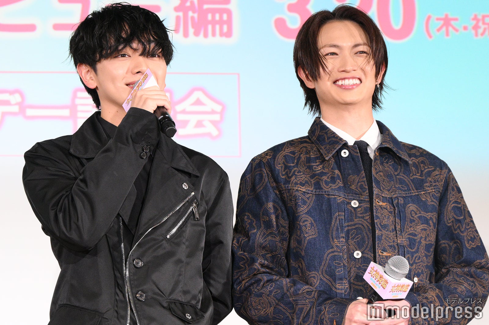 胸キュン台詞を披露する宮世琉弥、綱啓永（C）モデルプレス