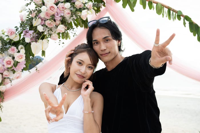 ちぴたん、阿部隼也『シャッフルアイランド Season5』モデルプレス独占カット(C)AbemaTV, Inc