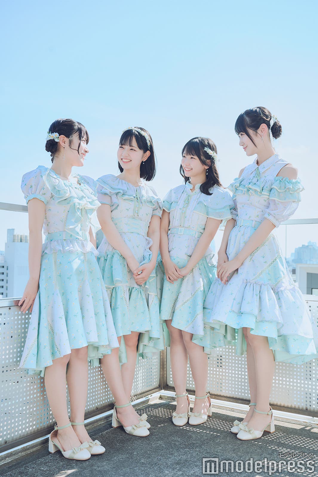 (左から)久留島優果、曽川咲葵、高雄さやか、中村舞(C)モデルプレス