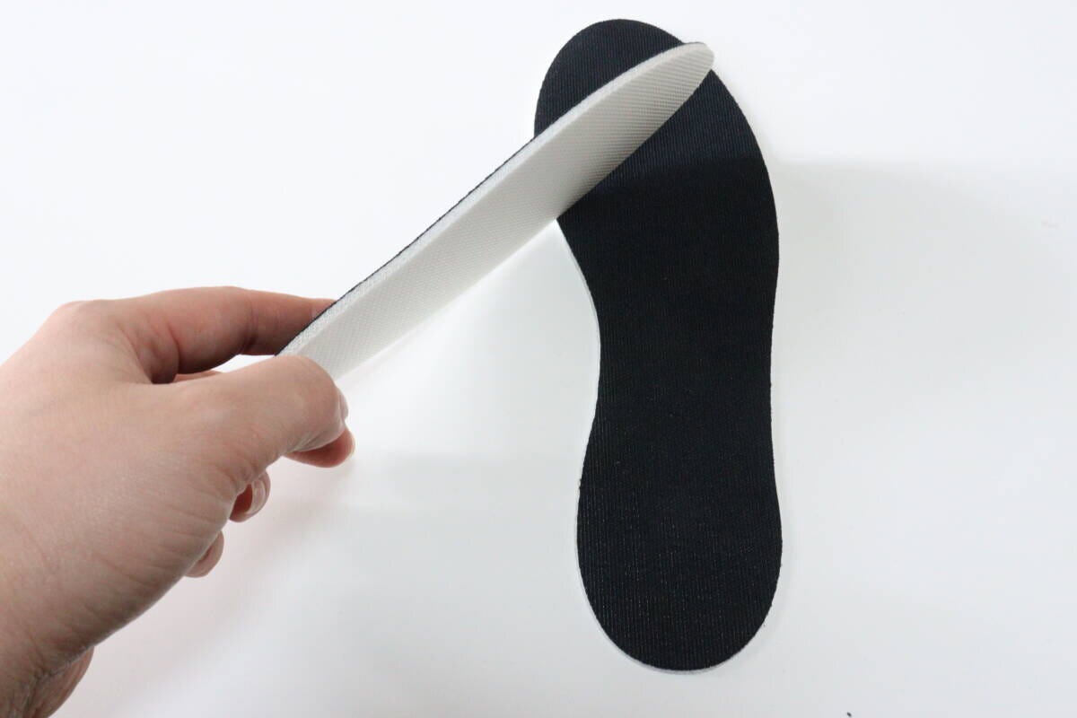 防災用インソール　厚さ