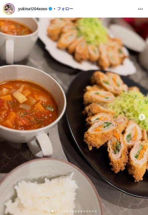 木下優樹菜Instagramより